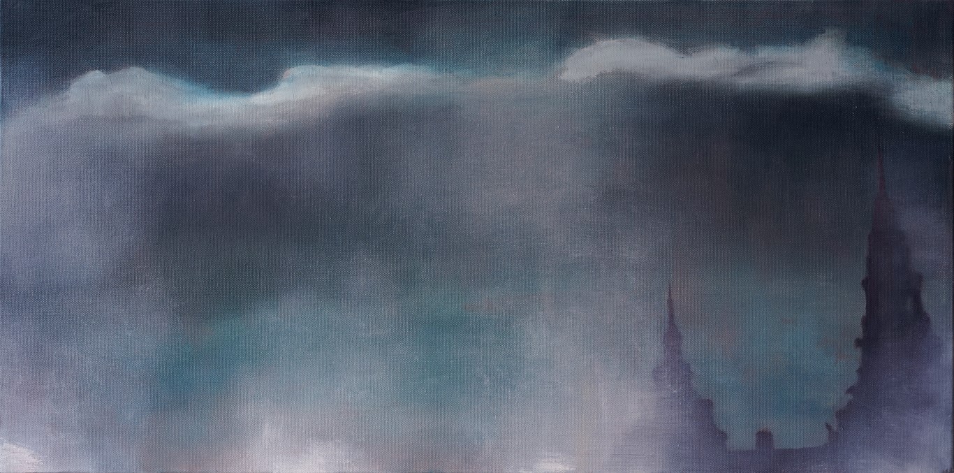 Bent Hedeby Sørensen, Bylys, 35x60cm – 6000kr