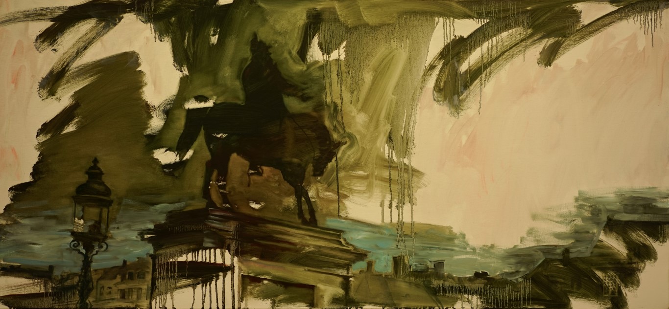 Bent Hedeby Sørensen, København, 2017, 67×145 cm