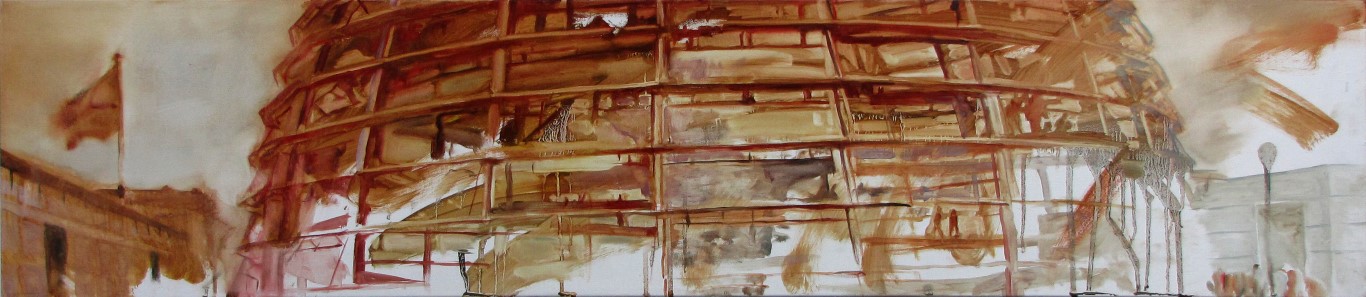 Bent Hedeby Sørensen, Reichtag 2011, 26x119cm