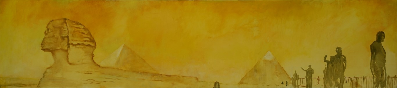 Bent Hedeby Sørensen, Sphinx, 12.-februar-2017, 46x-190cm,18000kr