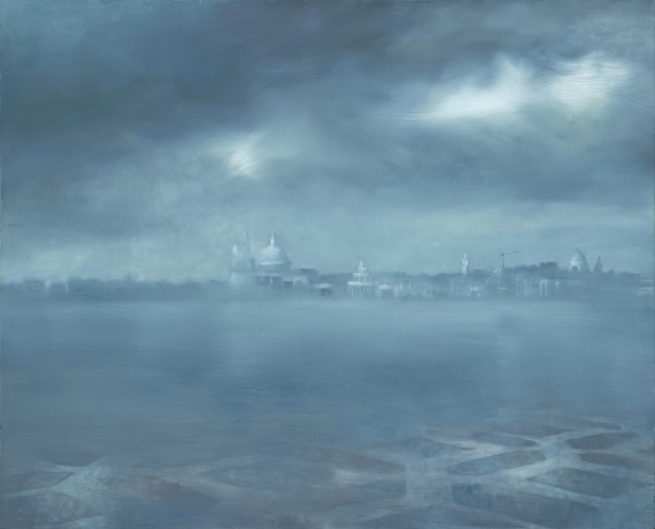 Bent Hedeby Sørensen, Venedig 85×105 cm, 16000kr