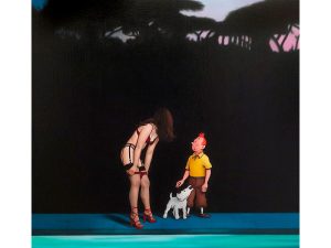 The Pool - grafik af Ole Ahlberg