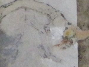 Maleri af Nis Schmidt: Sacra III