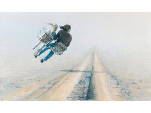 Maleri af Gan-Erdene Tsend: Morgenflug