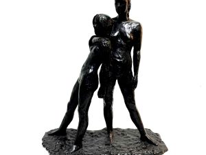 Skulptur af Lone Osmann: Søstre