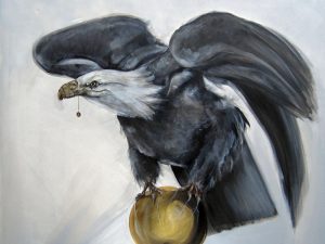 Maleri af Anne Ditte: Soaring Silence
