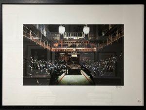 Monkey Parlament - Banksy