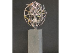 Skulptur af Bente Polano: Butterfly
