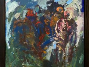 Maleri af kunstner Niels Sylvest: U/t