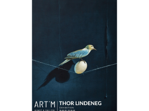 Thor Lindeneg - Udstillingsplakat