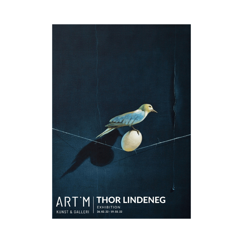 Thor Lindeneg - Udstillingsplakat