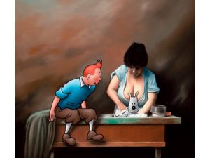 Cleaning the Dog - Ole Ahlberg