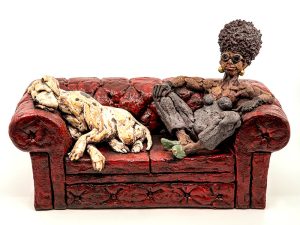 Skulptur af Rikke Stiig