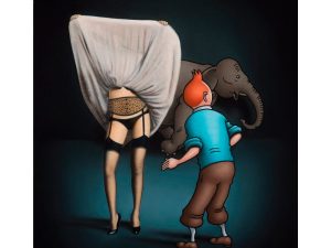 Wildlife - grafik af Ole Ahlberg