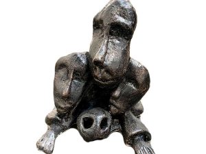 Skulptur af Ulla Stobberup: "Uden Titel"