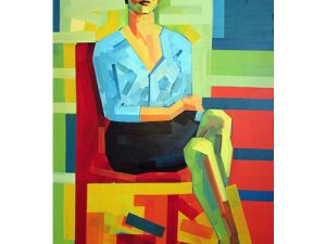 Maleri af Piotr Kachny: Parisienne