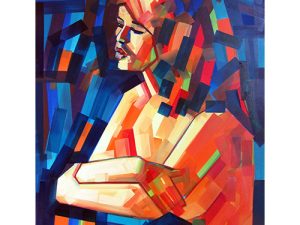 Maleri af Piotr Kachny: Furia Francese (Brigitte Bardot)