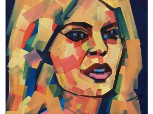 Maleri af Piotr Kachny: B.Lioness (Brigitte Bardot)