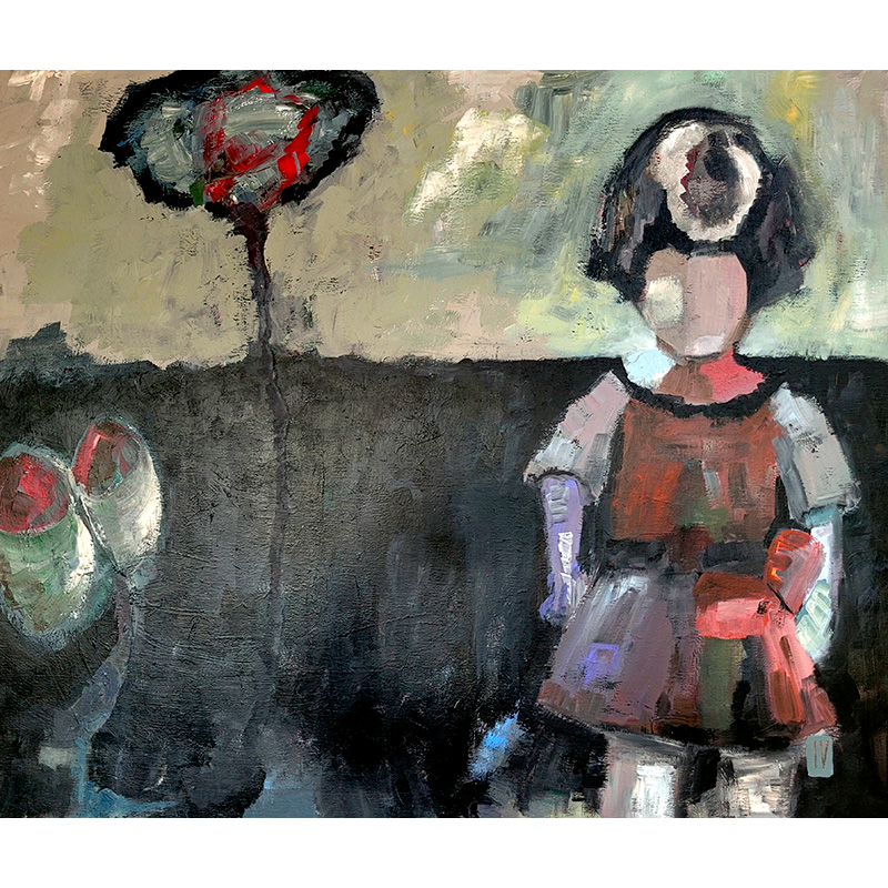 Maleri af Ingerlise Vikne