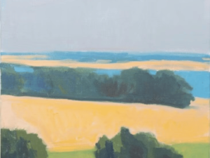 Maleri Ulrik Hoff Sommer i kagerup 50 x 61 cm