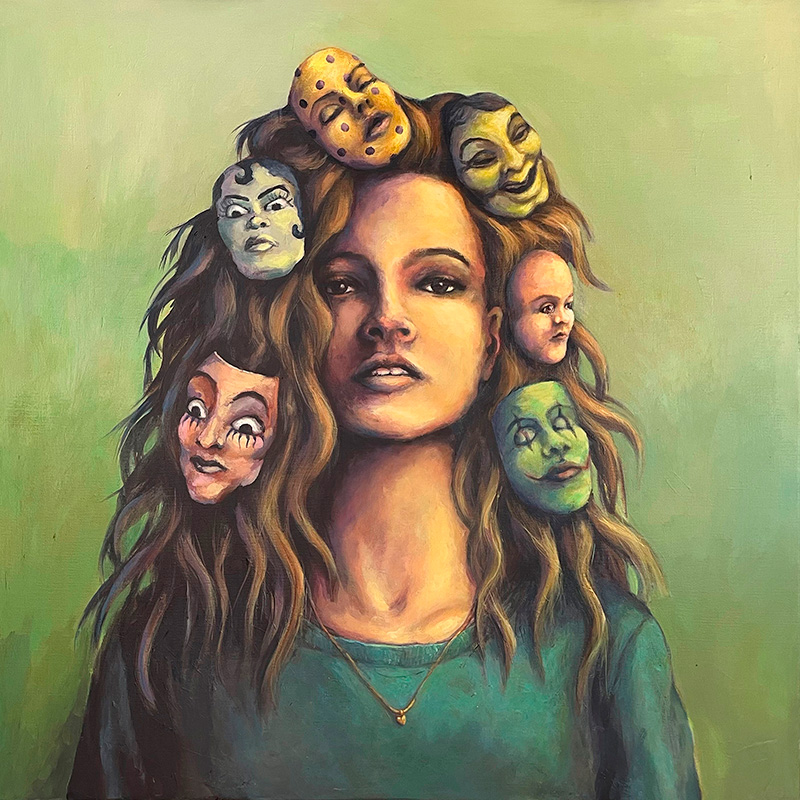 Maleri af Pernille Jaeger