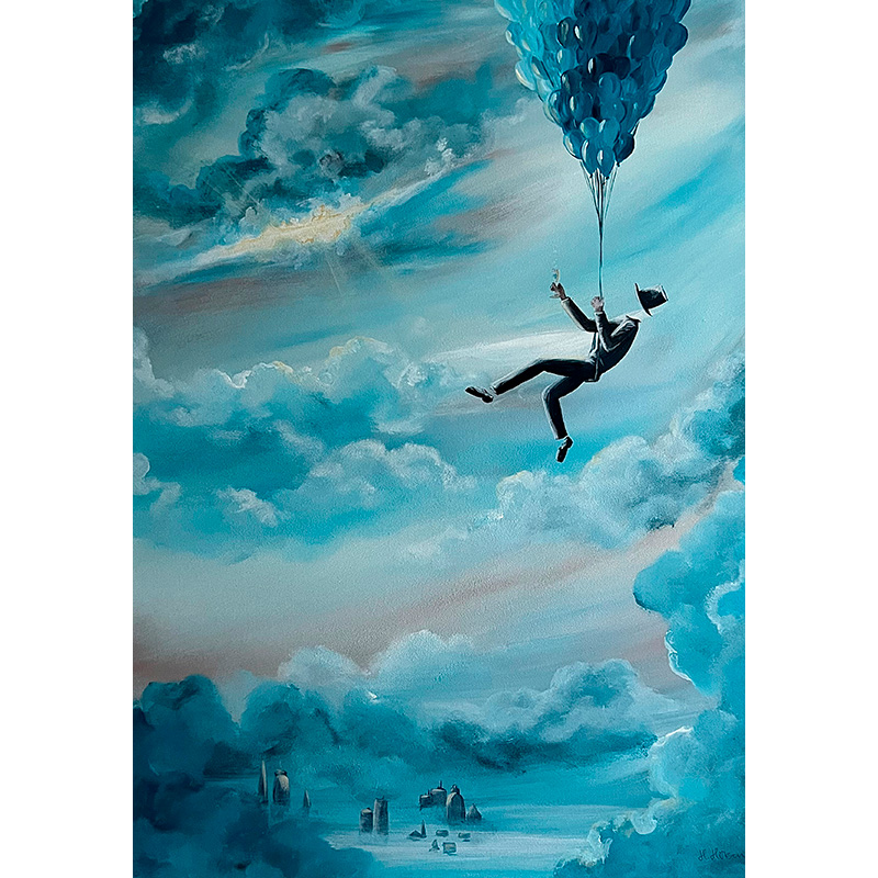 Maleri af Helna Hülsen