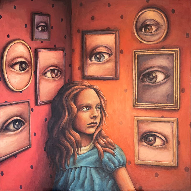 Maleri af Pernille Jaeger