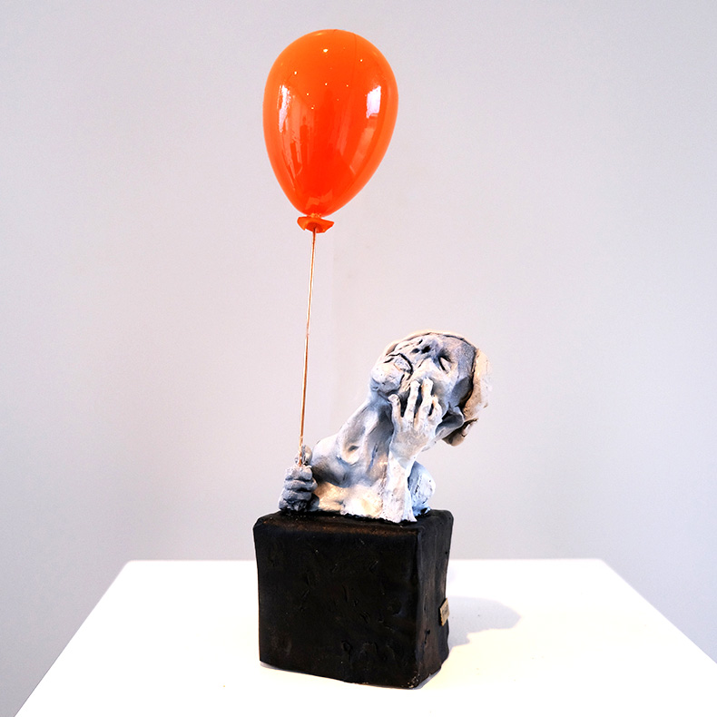 Skulptur af Flemming Hald