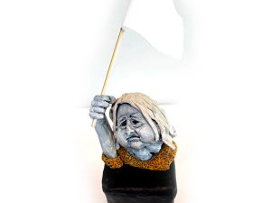 Skulptur af Flemming Hald