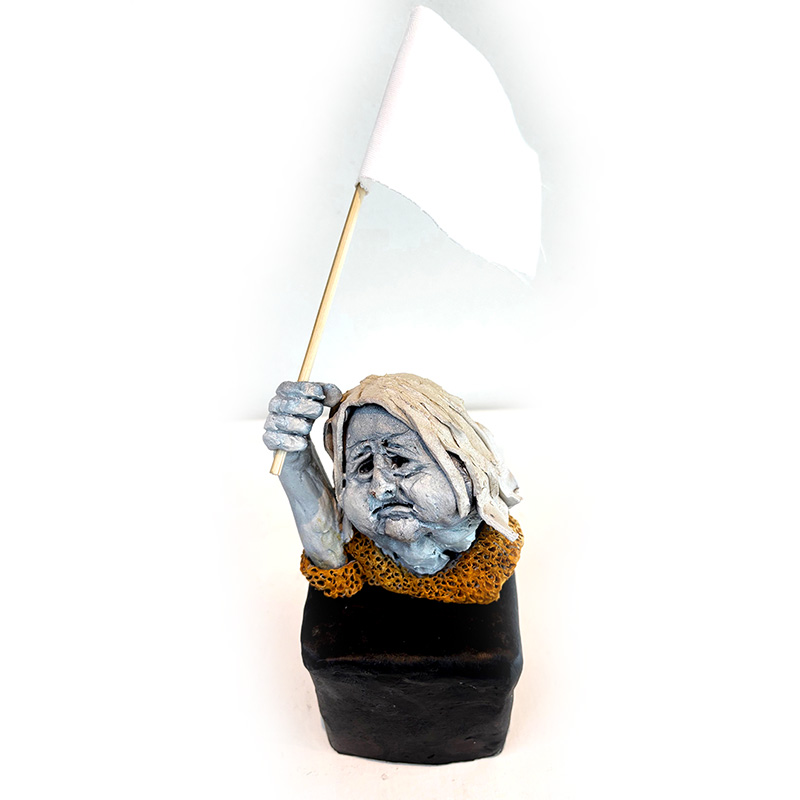 Skulptur af Flemming Hald