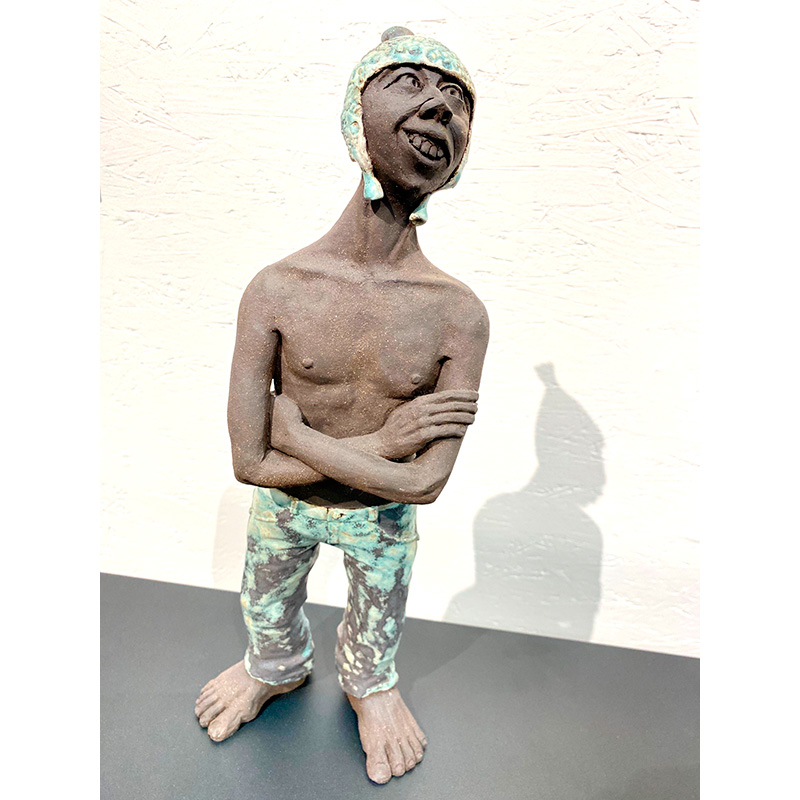 Skulptur af Heidi av Reyni