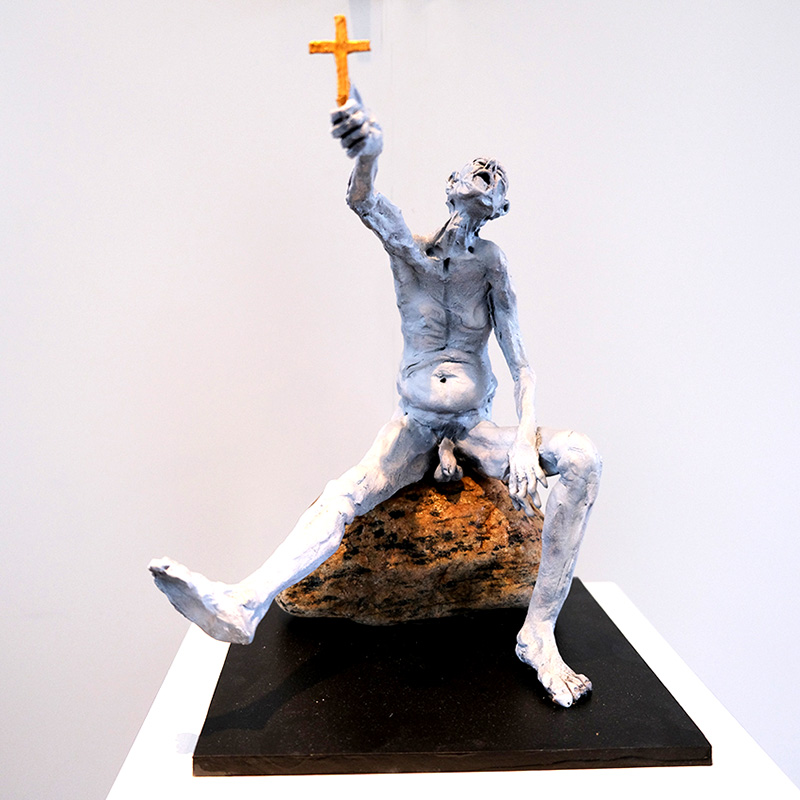 Skulptur af Flemming Hald