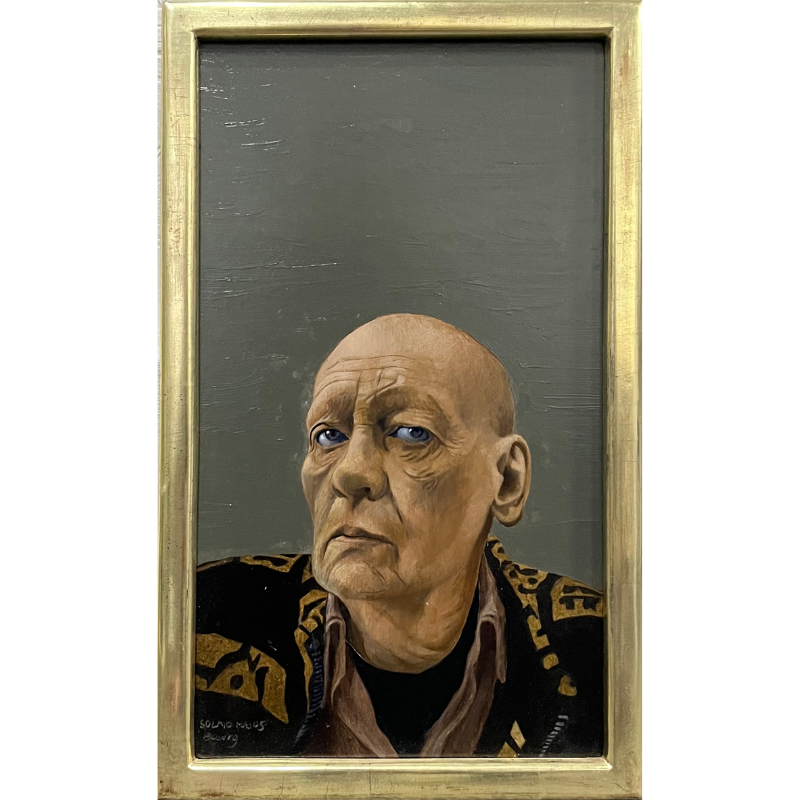 Originalt maleri af Jørgen Boberg med titlen Kemoboberg