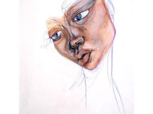 Maleri af Anne Ditte - Madness - 120x80