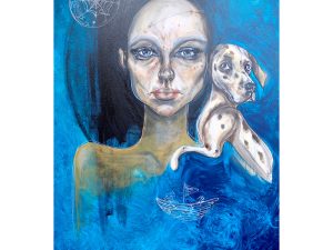 Maleri af Anne Ditte - Ocean 140x100