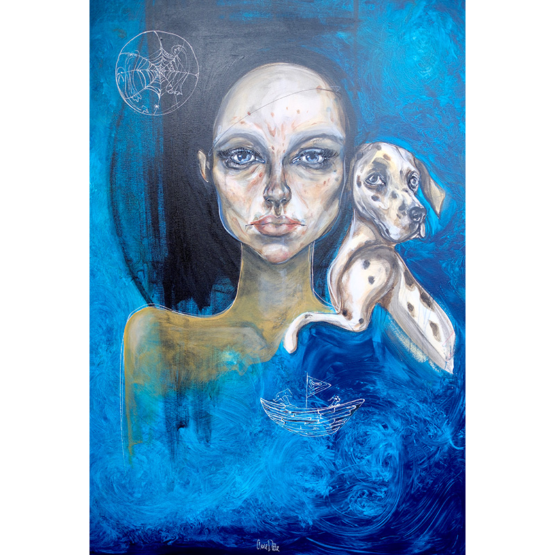 Maleri af Anne Ditte - Ocean 140x100