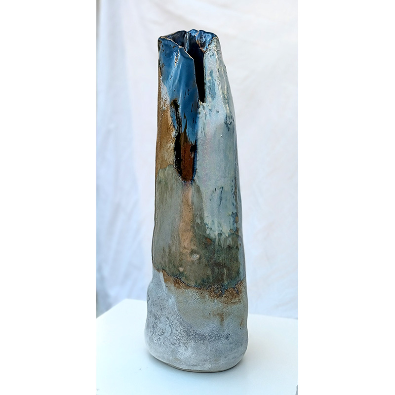 Keramikvase af Thim Rohde - Højde 39 cm