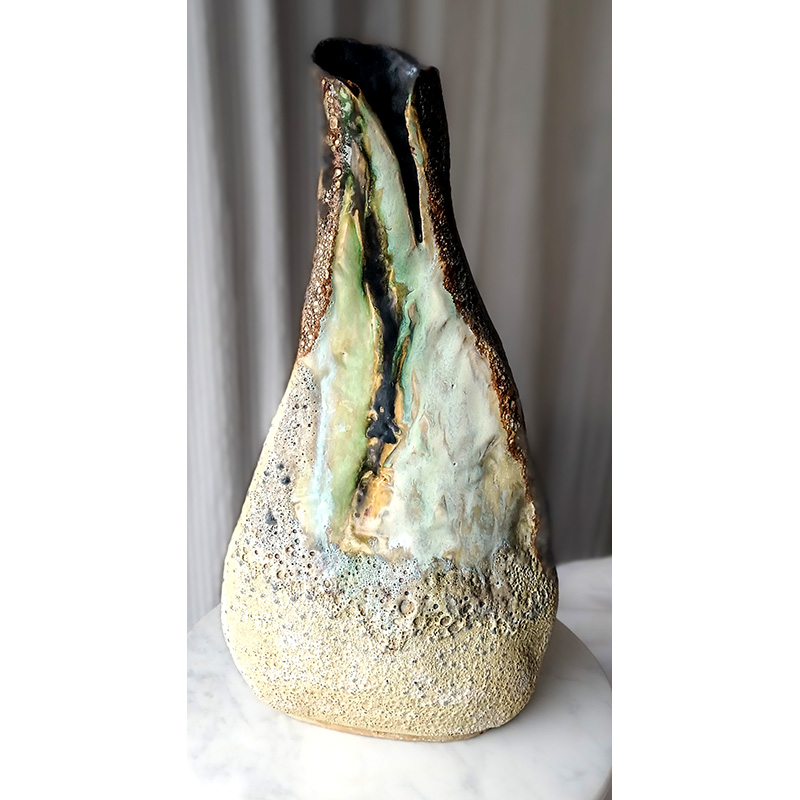 Keramikvase af Thim Rohde - Højde 41 cm