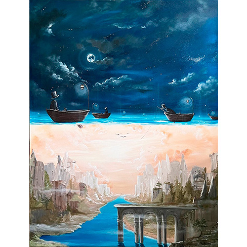 Maleri af Helena Hülsen