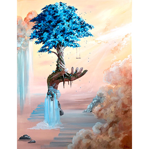 Maleri af Helena Hülsen