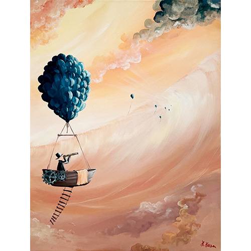 Maleri af Helena Hülsen