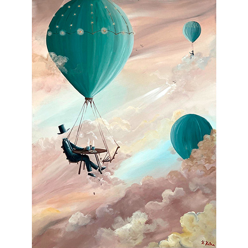 Maleri af Helena Hülsen