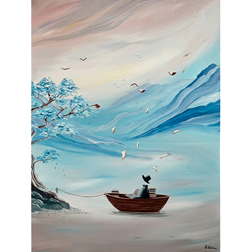 Maleri af Helena Hülsen