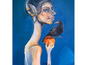 Maleri af Anne Ditte - Two of cups - 130x100 cm