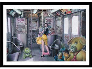 Grafik af kunstner Brian Saaby: FOMO