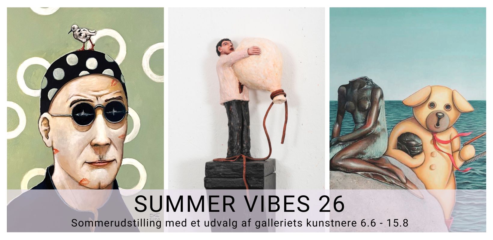 Banner for sommerudstilling