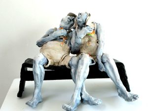 Skulptur af Flemming Hald