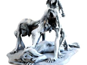 Skulptur af Flemming Hald